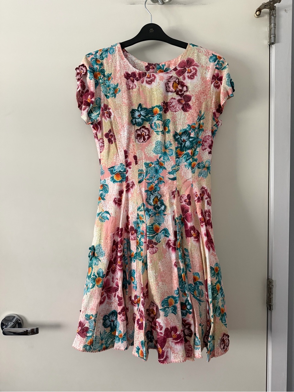 Agua by Agua Bendita Pink Floral Multicolor Dress